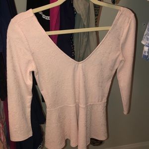 Light pink blouse